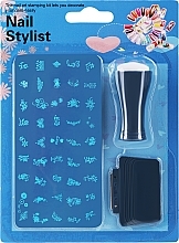 Fragrances, Perfumes, Cosmetics Stamp Set, blue 012 - PRC Nail Stylist 012