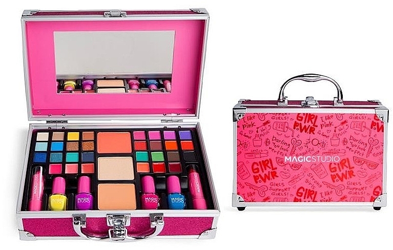 Makeup Kit in a Case, 43 products - Magic Studio Pretty Girls Complete Case — photo N1