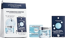 Fragrances, Perfumes, Cosmetics Set - L'Occitane Aqua Reotier (f/gel/50ml + mask/6ml)