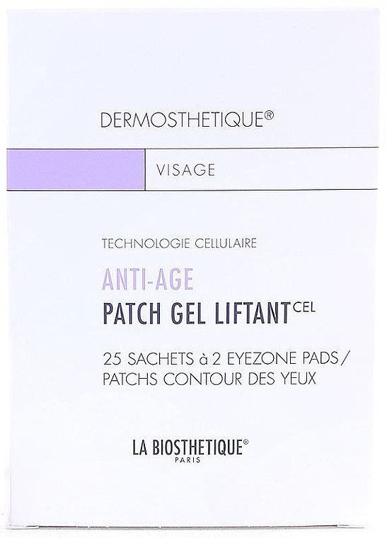 Cell-Active Hydrogel Eye Pads - La Biosthetique Dermosthetique Anti-Age Patch Gel Liftant — photo N4