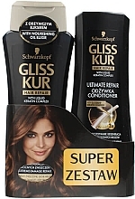 Fragrances, Perfumes, Cosmetics Set - Gliss Kur Ultimate Repair (shmp/250ml + balm/200ml)