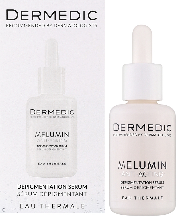 Anti-Aging Depigmenting Serum - Dermedic MeLumin Eau Thermale Anti-ageing Depigmentation Serum  — photo N2