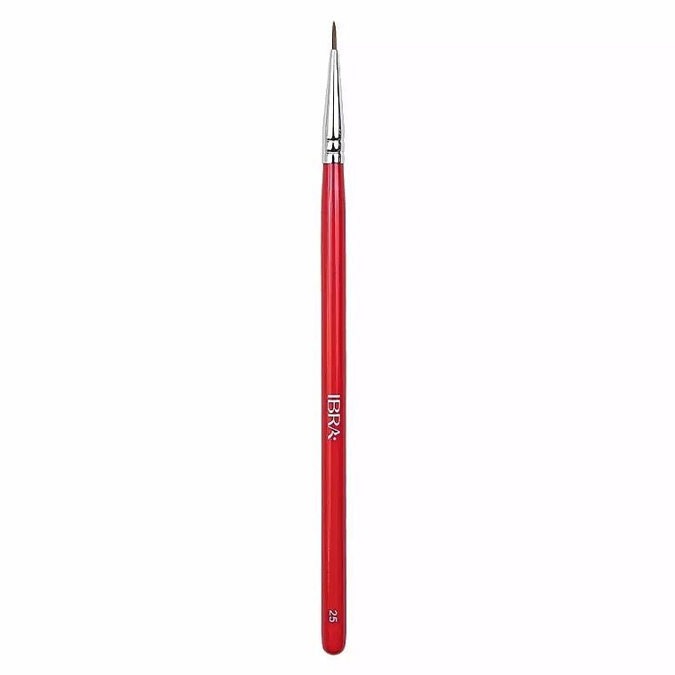 Eyeliner Brush No. 25, black - Ibra — photo N1