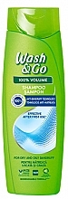 Anti-Dandruff Shampoo with ZPT Technology - Wash&Go 100% Volume — photo N1