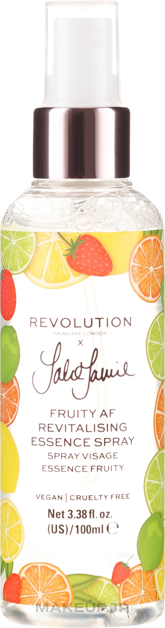 Facial Spray - Makeup Revolution ake Jamie Fruity AF Essence Spray — photo 100 ml