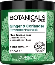 Fragrances, Perfumes, Cosmetics Thin Hair Mask - L'oreal Paris Botanicals Fresh Care Coriander Mask