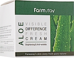 Refreshing Aloe Cream - FarmStay Visible Difference Aloe Fresh Cream — photo N3