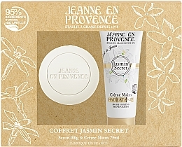 Set - Jeanne en Provence Jasmin Secret (h/cr/75ml + soap/100g) — photo N1