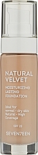 Foundation - Seventeen Natural Velvet Moisturizing Lasting Foundation — photo N1
