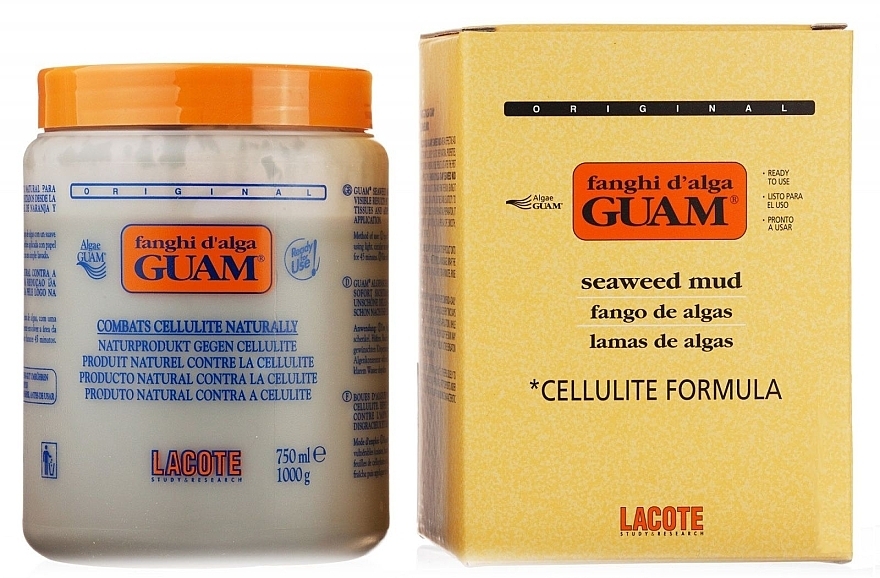 Anti-Cellulite Mask - Guam Fanghi d'Alga Seaweed Mud — photo N1