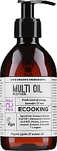 Fragrances, Perfumes, Cosmetics Multifunctional Organic Oil with Lavender & Orange Scent - Ecooking Multi Oil