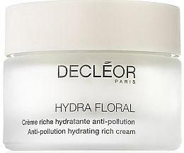 Fragrances, Perfumes, Cosmetics Face Cream - Decleor Hydra Floral Anti-Pollution Hydrating Rich Cream