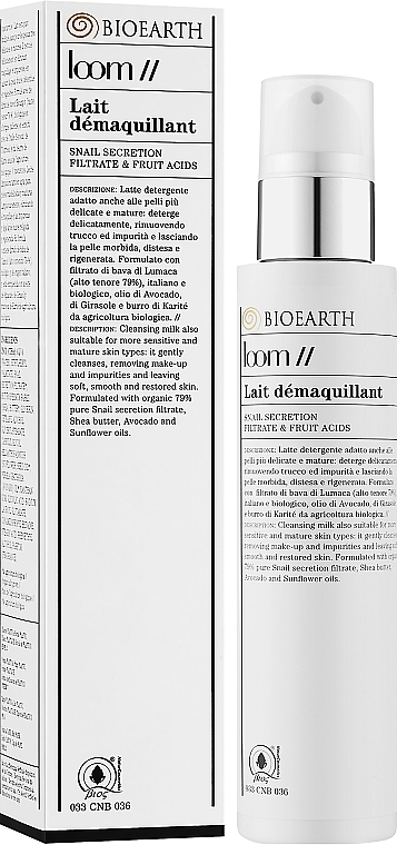 Face Lotion - Bioearth Loom Cleansing Milk — photo N2