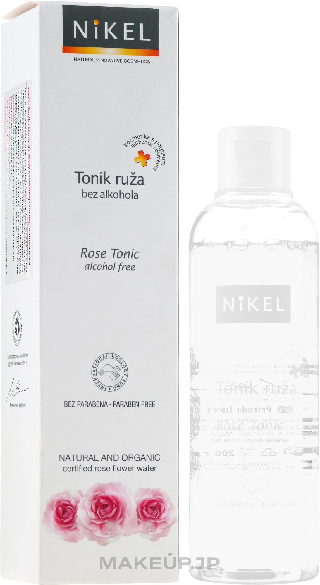 Normal and Dry Skin Face Tonic - Nikel Rose Tonic — photo 200 ml