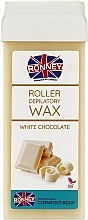 Depilatory Wax in Cartridge "White Chocolate" - Ronney Wax Cartridge White Chocolate — photo N1