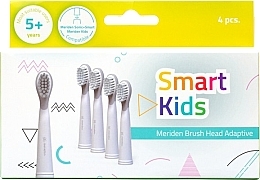 Kids Sonic Toothbrush Heads, 5+ years, 4 pcs., white - Meriden Smart Kids — photo N2