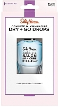 Fast Dry Top Coat - Sally Hansen Salon Manicure Dry And Go Drops — photo N2