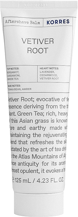 Korres Vetiver Root - After Shave Balm — photo N1