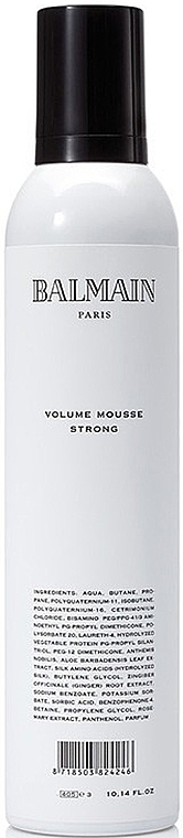 Strong Hold Volume Mousse - Balmain Paris Hair Couture Volume Mousse Strong — photo N1