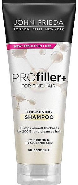 Hair Thickening Shampoo - John Frieda PROfiller+ Thickening Shampoo	 — photo N1
