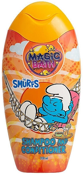 Shampoo & Shower Gel 2in1 - EP Line Smurfs Shampoo And Conditioner — photo N1