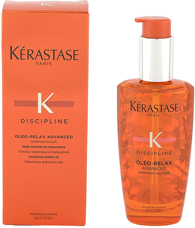 Leave-In Smoothing Hair Oil - Kerastase Discipline Oleo-Relax Advanced Morpho-Huiles — photo N2