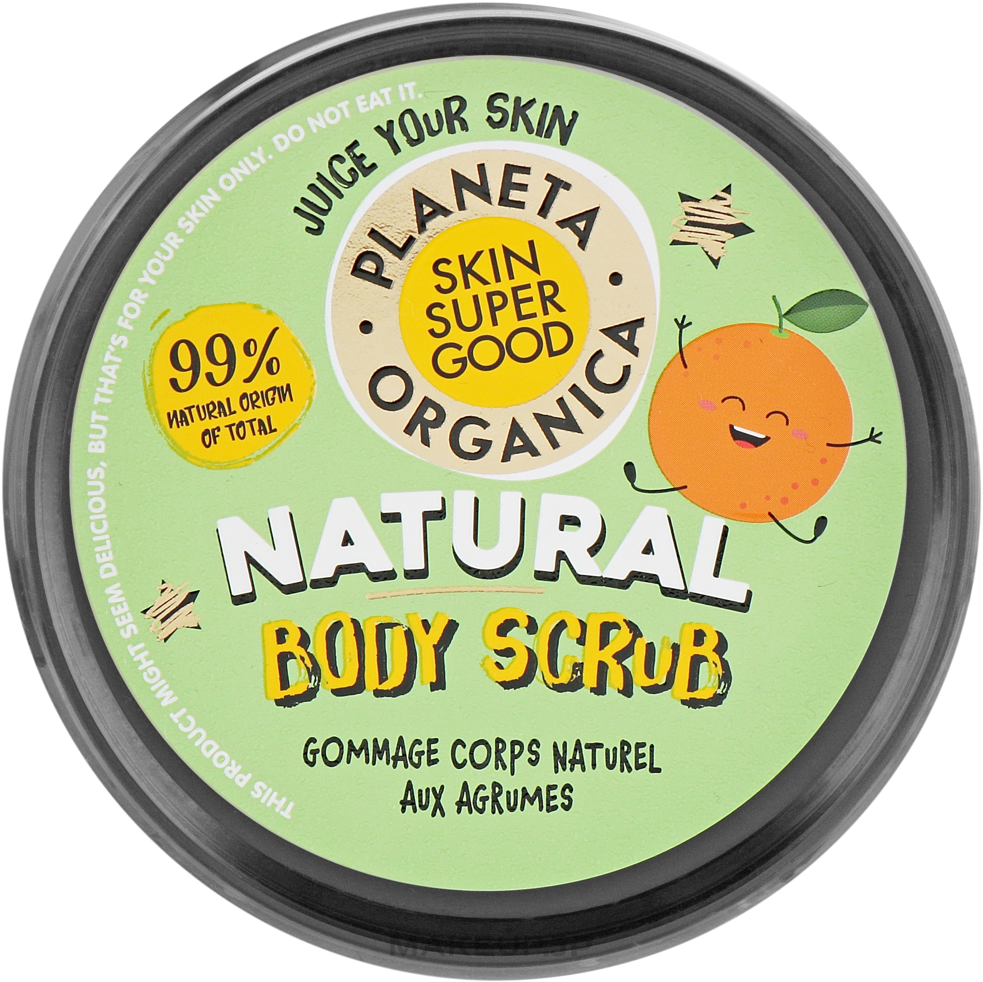 Body Scrub "C+Citrus" - Planeta Organica C+Citrus Body Scrub — photo 360 ml