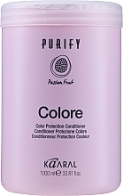 Blackberry Vinegar Cream Conditioner "Color Protection" - Kaaral Purify Colore Conditioner — photo N1
