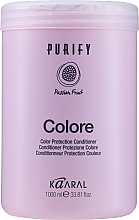 Fragrances, Perfumes, Cosmetics Blackberry Vinegar Cream Conditioner "Color Protection" - Kaaral Purify Colore Conditioner