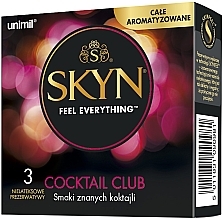 Fragrances, Perfumes, Cosmetics Condoms, 3 pcs - Unimil Skyn Cocktail Club