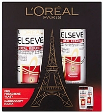 Fragrances, Perfumes, Cosmetics Set - L'Oreal Paris Elseve Total Repair 5 (shm/250ml + balm/200ml)