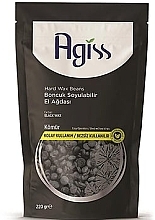 Carbon Depilation Wax Granules, foil - Agiss Depilation Wax — photo N1