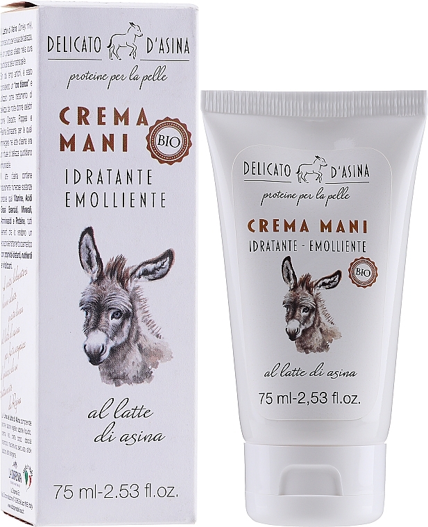 Donkey Milk Hand Cream - Florinda Delicato d'Asina Hand Crea — photo N1