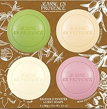 Fragrances, Perfumes, Cosmetics Soap Set - Jeanne en Provence (soap/4x100g)