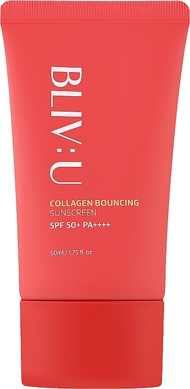 Collagen Sun Cream - Bliv:U Collagen Bouncing Sunscreen — photo N1