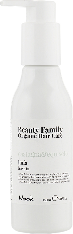 Strengthening Cream Fluid for Long & Brittle Hair - Nook Beauty Family Organic Hair Care — photo N2