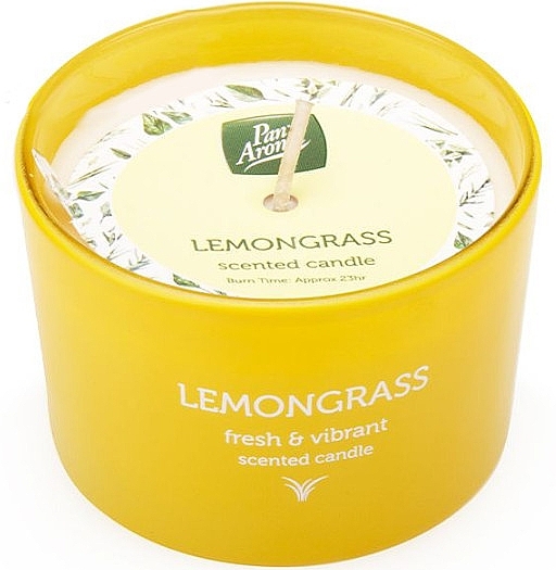 Lemongrass Scented Candle - Pan Aroma Lemongrass Scented Candle — photo N1