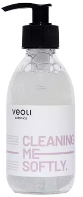 Moisturizing & Soothing Face Cleansing Gel - Veoli Botanica Cleaning Me Softly — photo N1