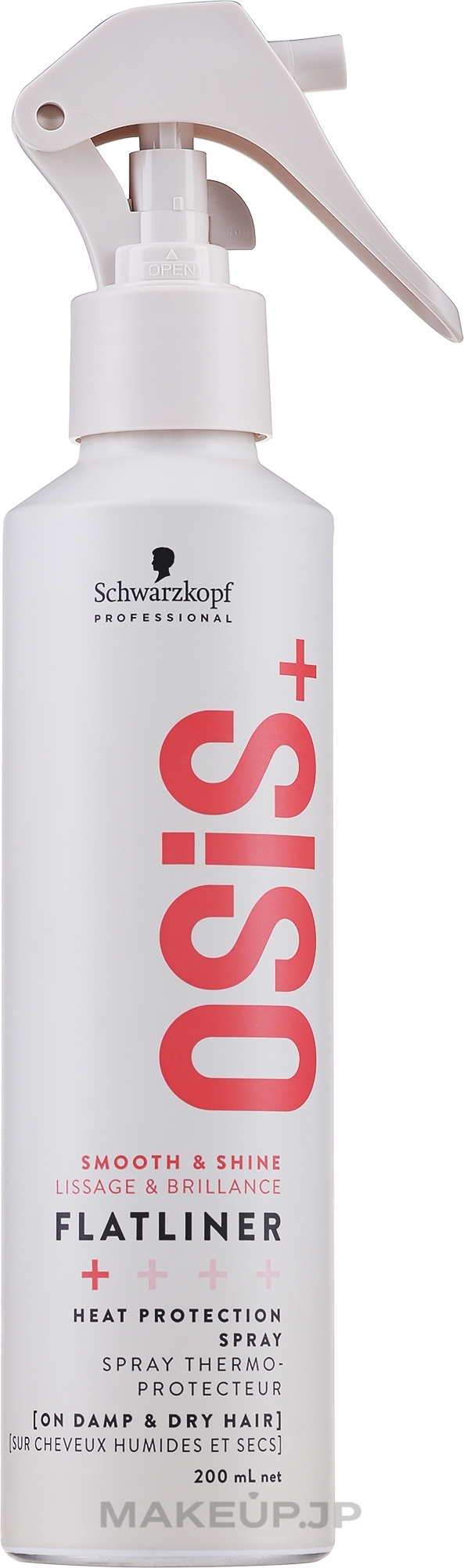 Heat Protective Hair Spray - Schwarzkopf Professional Osis+ Flatliner Heat Protection Spray — photo 200 ml