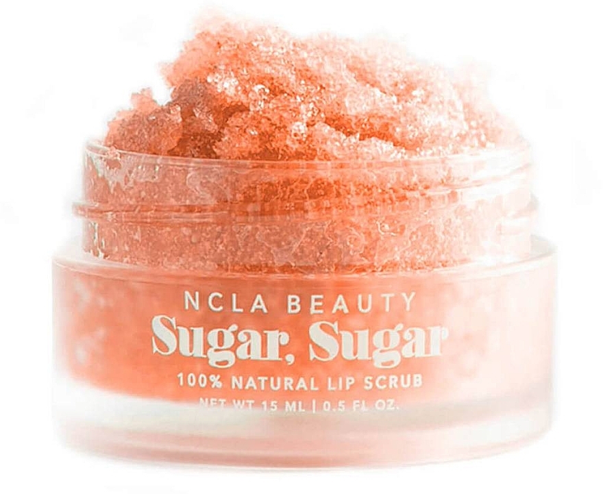 Peach Lip Scrub - NCLA Beauty Sugar, Sugar Peach Lip Scrub — photo N1