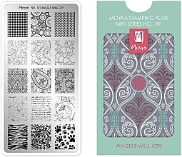 Fragrances, Perfumes, Cosmetics Stamping Plate - Moyra Mini Stamping Plate