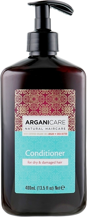 Dry & Damaged Hair Conditioner - Arganicare Shea Butter Conditioner For Dry And Damaged Hair  — photo N1