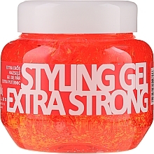 Extra Strong Hold Hair Gel - Kallos Cosmetics Extra Strong Hold Styling Gel — photo N1