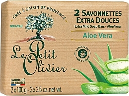 Extra Gentle Aloe Vera Soap - Le Petit Olivier Aloe Vera — photo N2