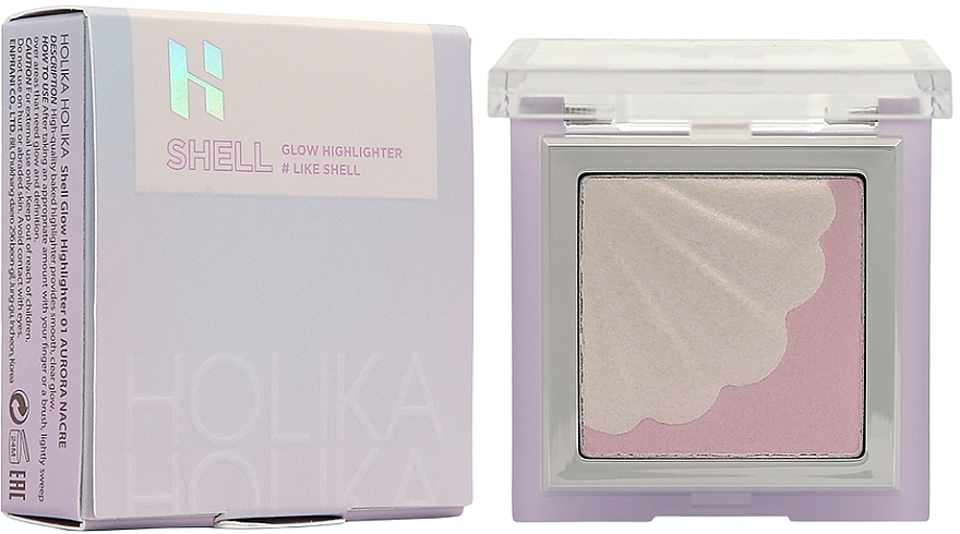 Highlighter - Holika Holika Shell Glow Highlighter — photo N4