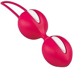 Fragrances, Perfumes, Cosmetics Ben Wa Balls, red-white - Fun Factory Smartballs Duo