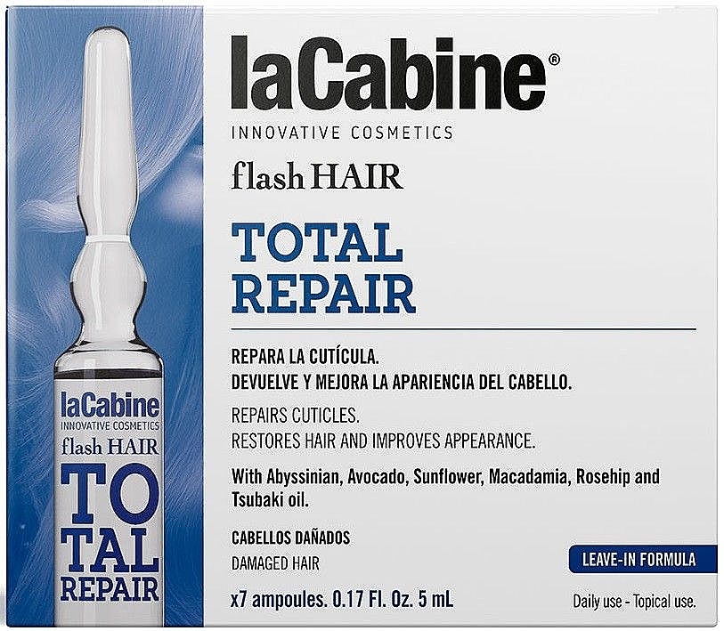 Total Repair Ampoule - La Cabine Flash Hair Total Repair — photo N3