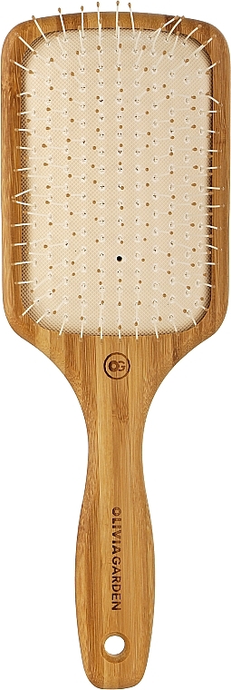 Hair Brush - Olivia Garden Bamboo Touch Detangle Nylon Large — photo N1