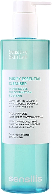 Face Cleansing Gel - Sensilis Purify Essential Cleanser Gel — photo N1