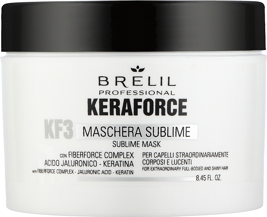 Hair Mask - Brelil Maschera Sublime Keraforce Mask — photo N1